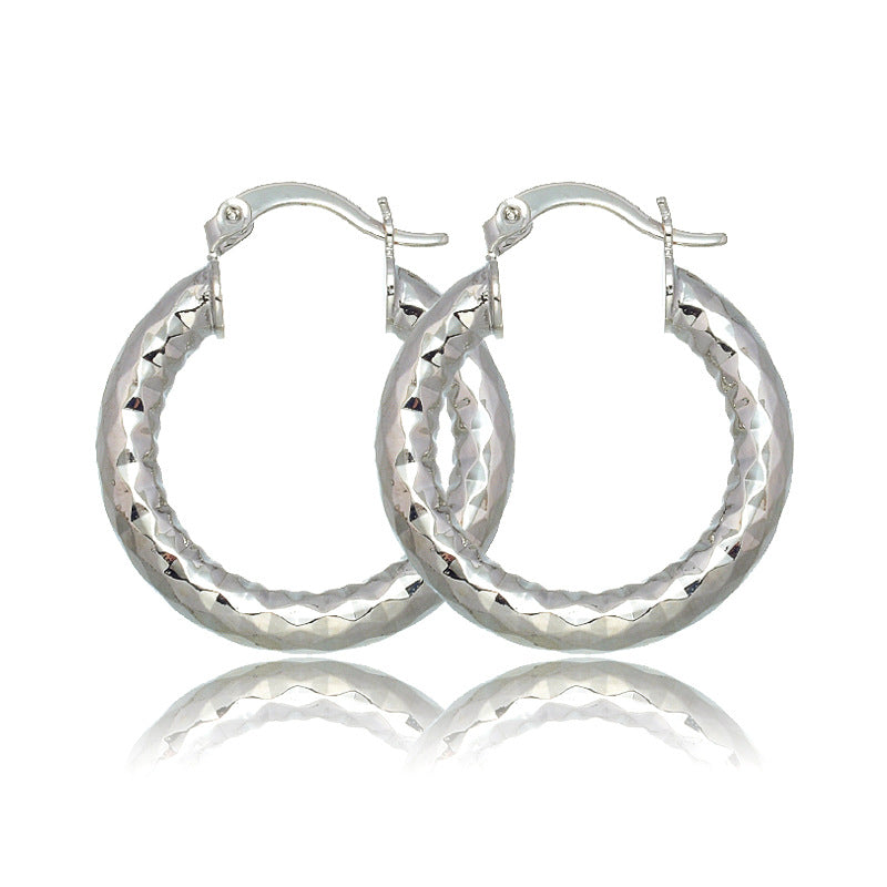 Original Design 18K Gold Earrings for Women - Small Jewelry Ear Ring
