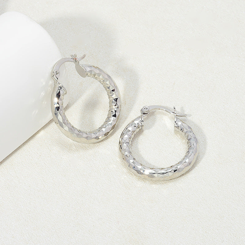 Original Design 18K Gold Earrings for Women - Small Jewelry Ear Ring